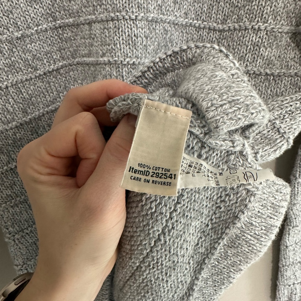 LL Bean Cotton Sweater XS - Picture 4 of 4